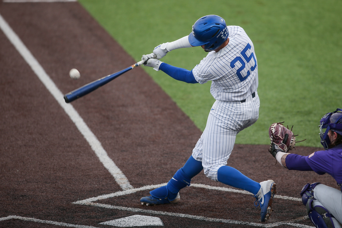 Coltyn Kessler.

Kentucky loses to LSU 8 - 6.

Photo by Sarah Caputi | UK Athletics