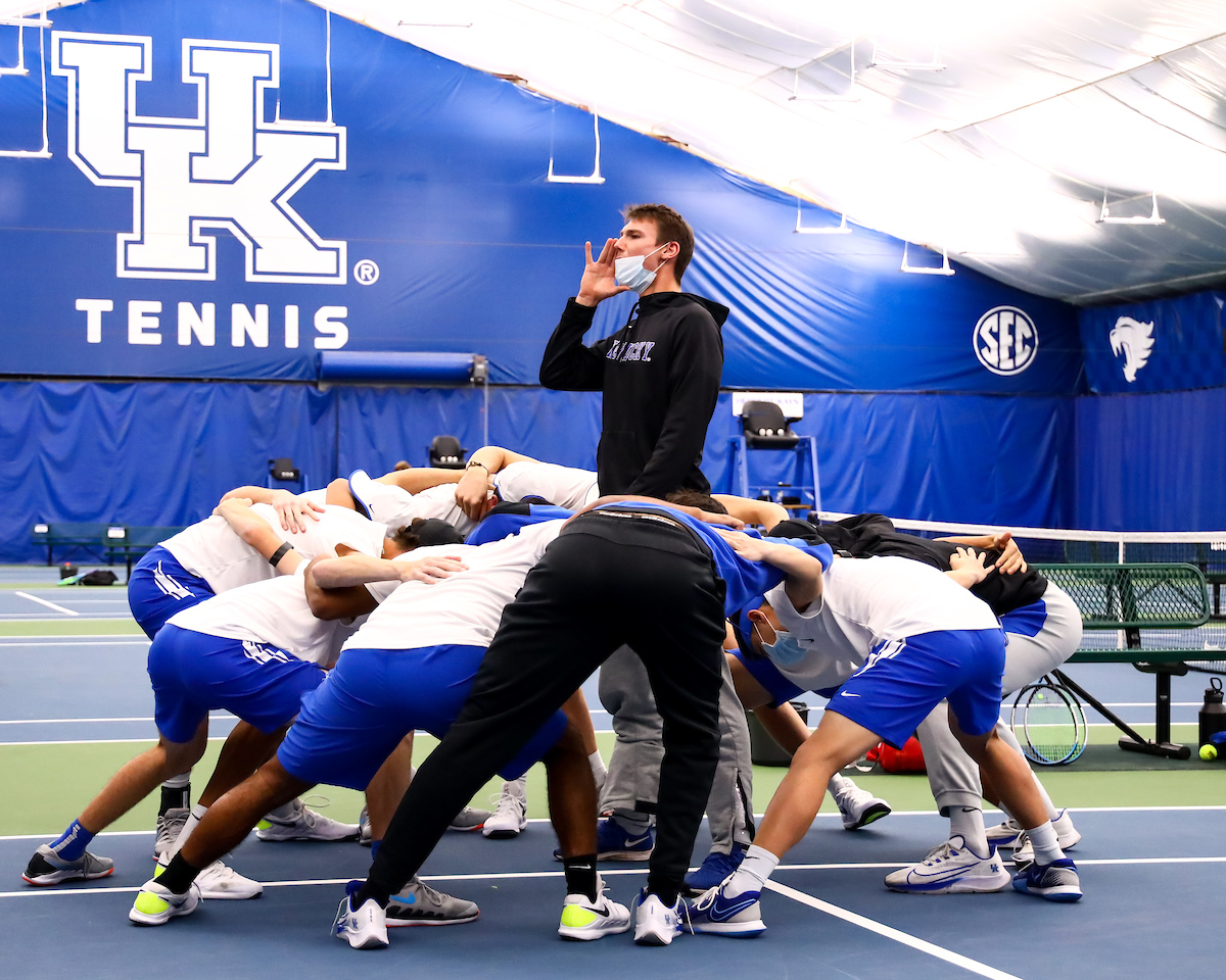 Cesar Bourgois. 

Kentucky beat Bellarmine 7-0.

Photo by Eddie Justice | UK Athletics