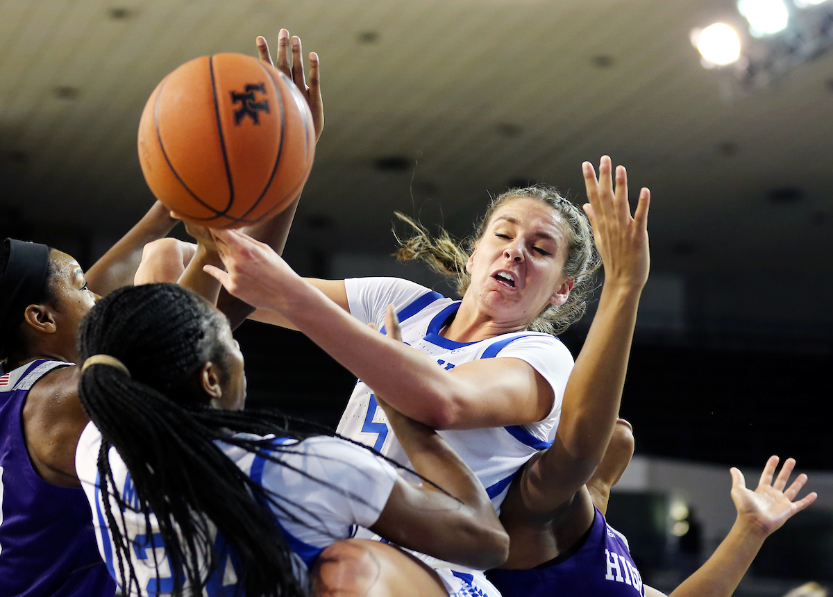 Blair Green 

UK Women's Basketball beat High Point University 71-49 at Memorial Coliseum  on Sunday, November 18th, 2018.

Photo by Britney Howard  | UK Athletics