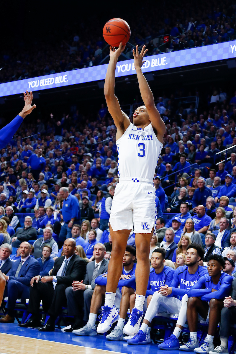 Keldon Johnson.

The UK men's basketball team beat Kansas 71-63 at Rupp Arena on Saturday, January 26, 2019.

Photo by Chet White| UK Athletics