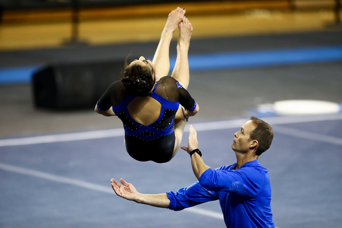 Tim Garrison.

Gymnastics Blue-White Meet.

Photo by Chet White | UK Athletics