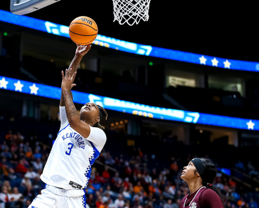 Jazmine Massengill.

Kentucky beats Mississippi State 83-67.

Photo by Eddie Justice | UK Athletics