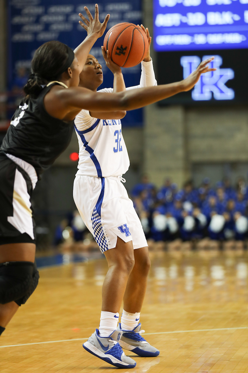 Jaida Roper

UK Women's Basketball beats Alabama State on Wednesday, November 7, 2018 .

Photo by Eddie Justice  | UK Athletics