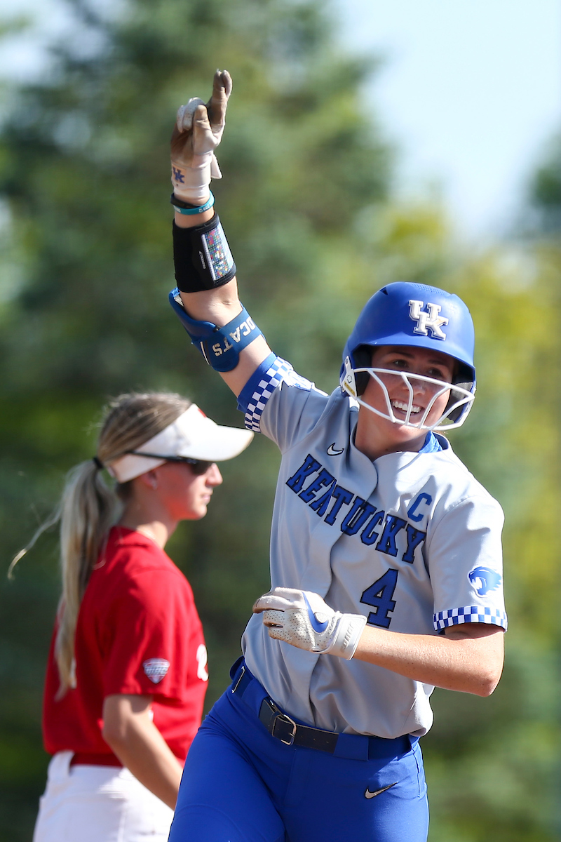 Renee Abernathy.

Kentucky defeats Miami of Ohio 15-1.

Photo by Grace Bradley | UK Athletics