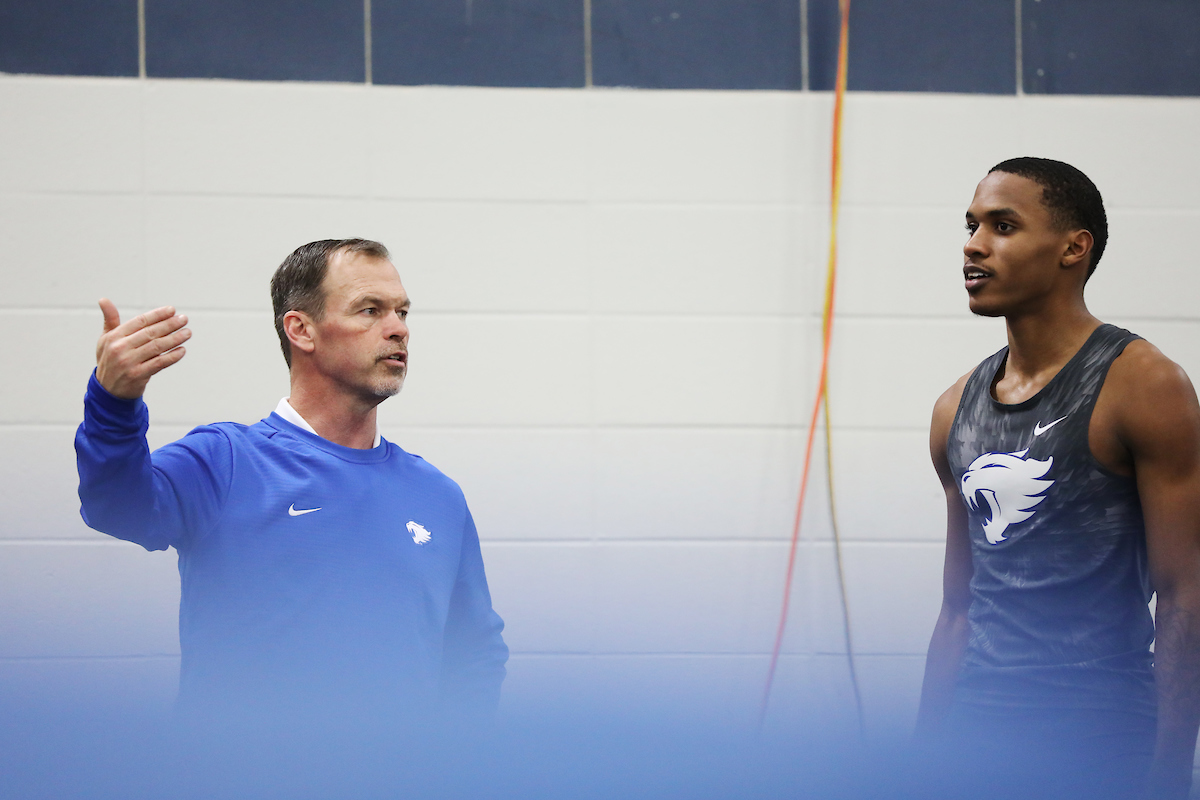 Rahman Minor.

Day One of Jim Greene Invitational.

Photo by Quinn Foster | UK Athletics
