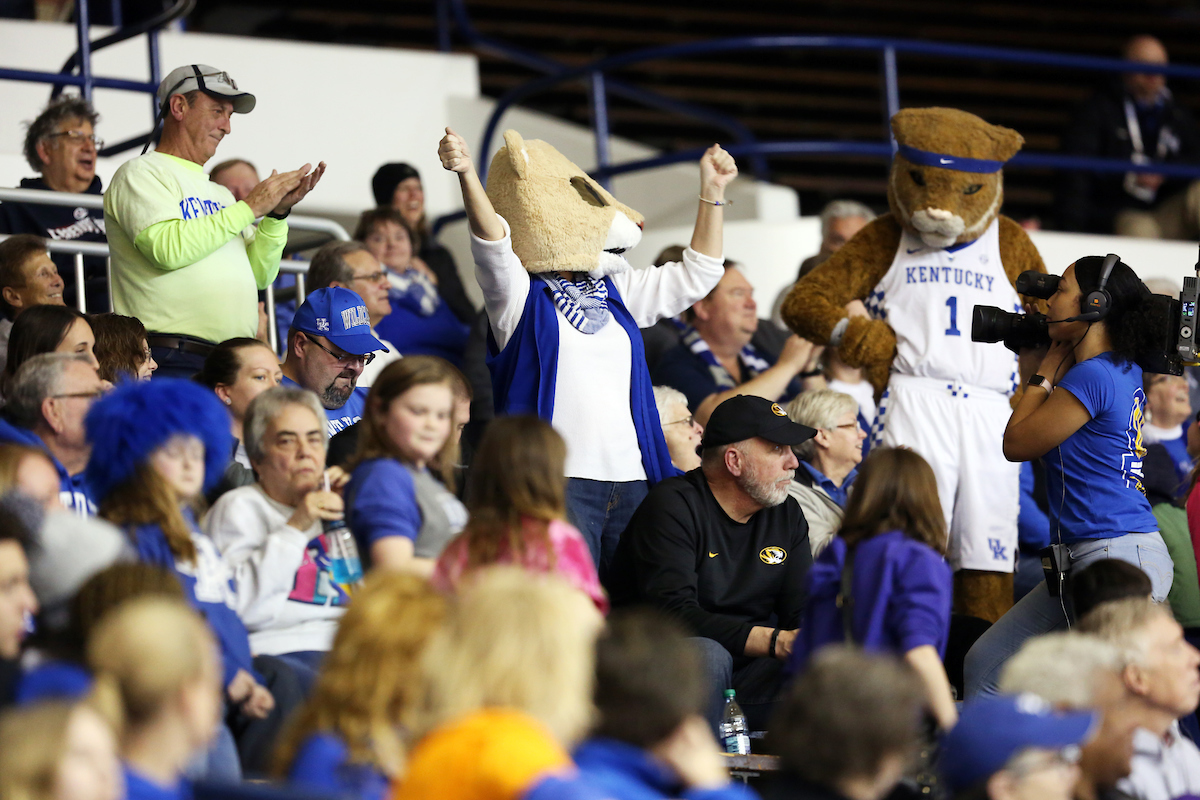 Fans

The UK Women's Basketball team beats Mizzou. 

Photo by Britney Howard  | UK Athletics