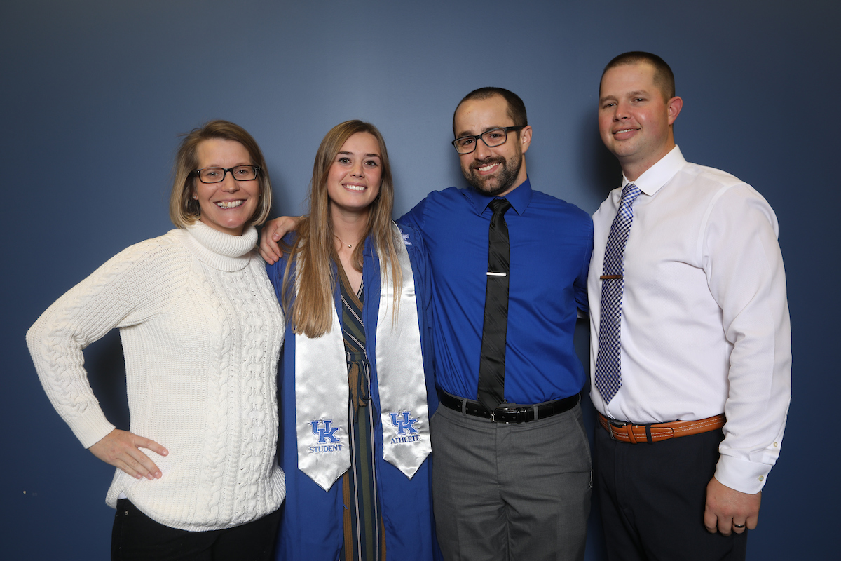 CATS Dec 2018 Graduation. 

Photo by Quinn Foster | UK Athletics