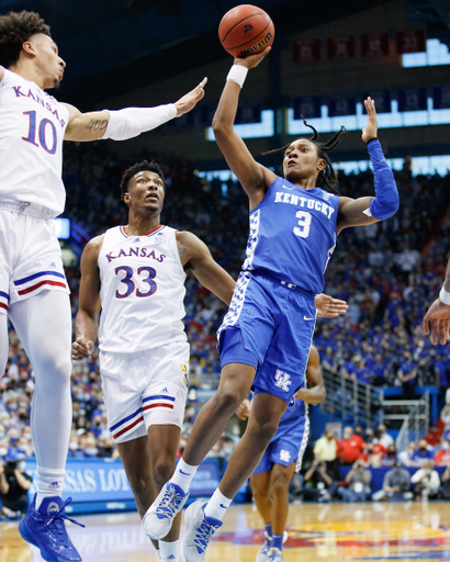 TyTy Washington Jr.

Kentucky beats Kansas, 80-62.

Photo by Elliott Hess | UK Athletics