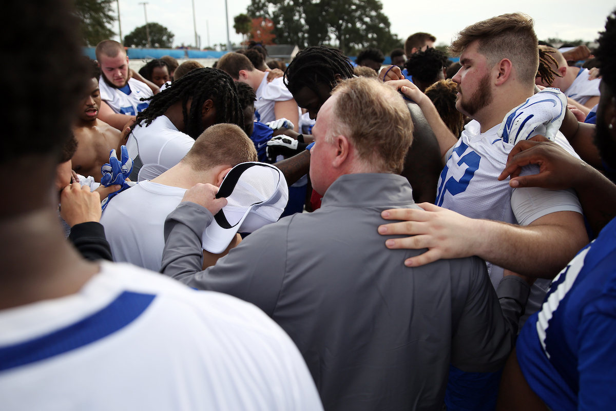 Bowl Practice Day 1.

Photo by Britney Howard  | UK Athletics