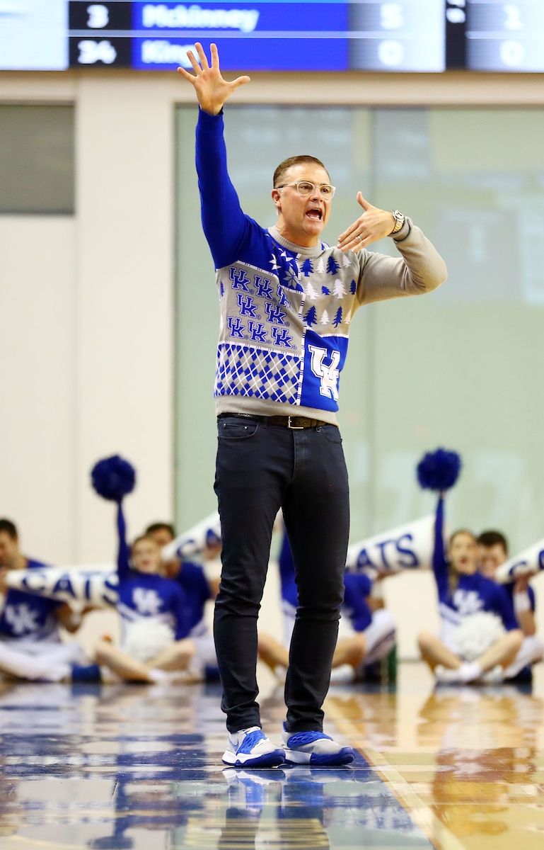 Matthew Mitchell 

Kentucky beats Samford 79-49. 

Photo by Britney Howard | Staff