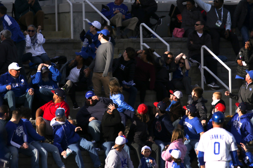 Opening Day. Fans. Foul Ball. 

Kentucky Baseball defeated EKU 7-3 on opening day at Kentucky Proud Park. 

Photo by Eddie Justice | UK Athletics