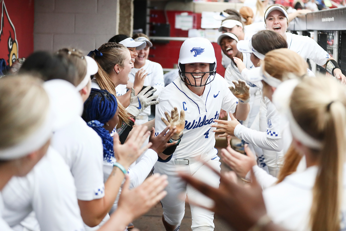 Renee Abernathy.

Kentucky beat Louisville 9-0.

Photos by Chet White | UK Athletics