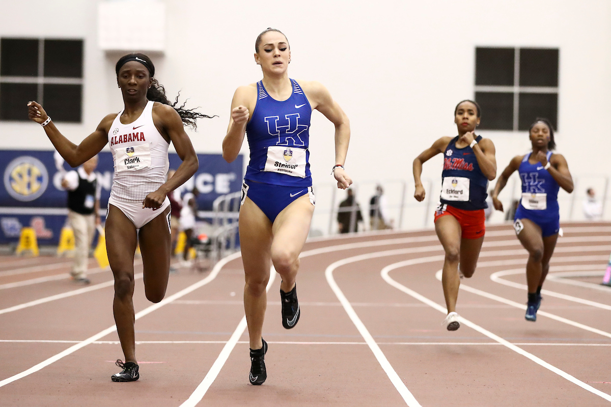 Abby Steiner.

2020 SEC Indoors day two.

Photo by Chet White | UK Athletics