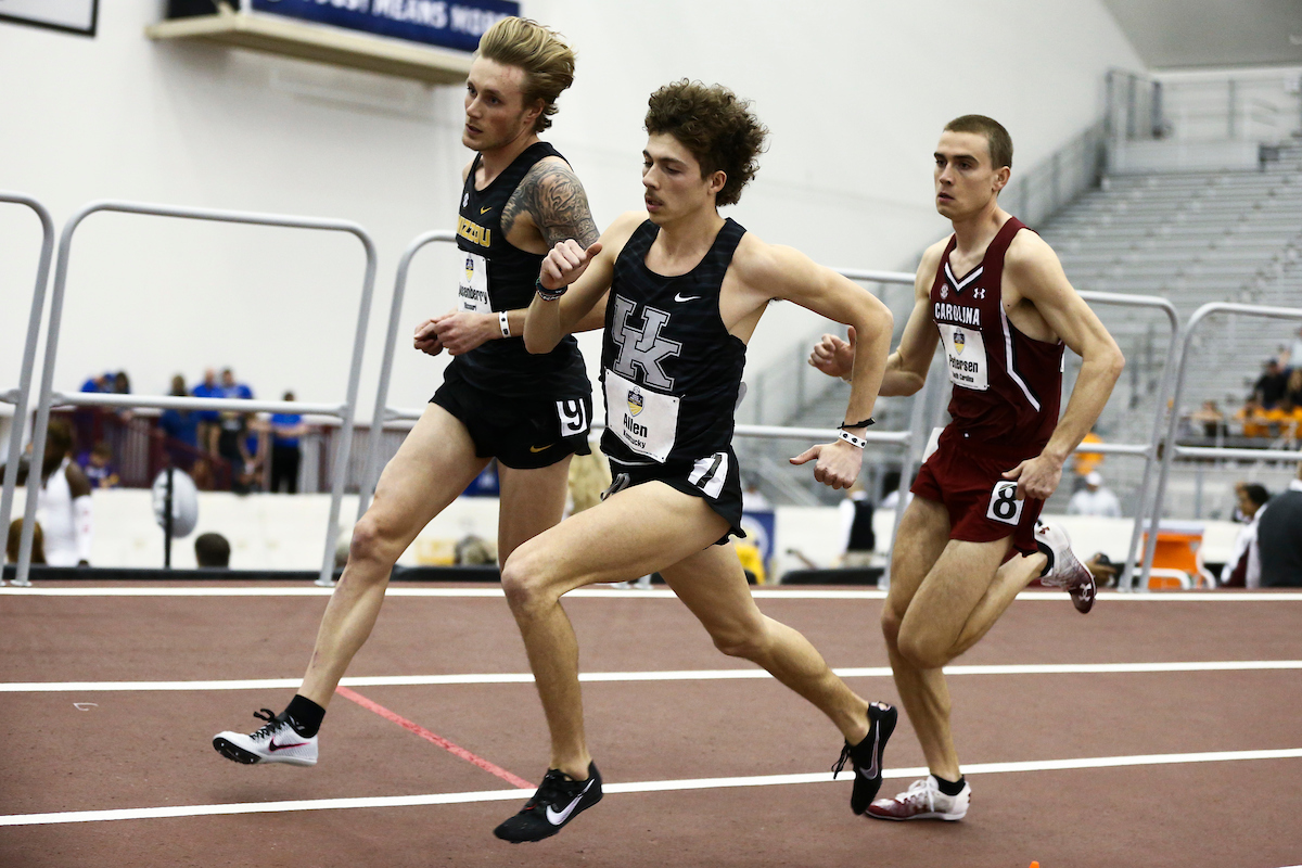 Dylan Allen.

2020 SEC Indoors day one.

Photo by Chet White | UK Athletics