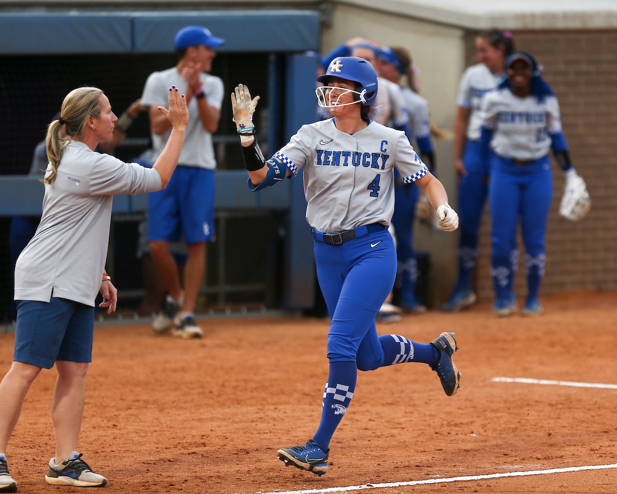 Renee Abernathy.

Kentucky beats Mississippi State 7-3.

Photo by Grace Bradley | UK Athletics