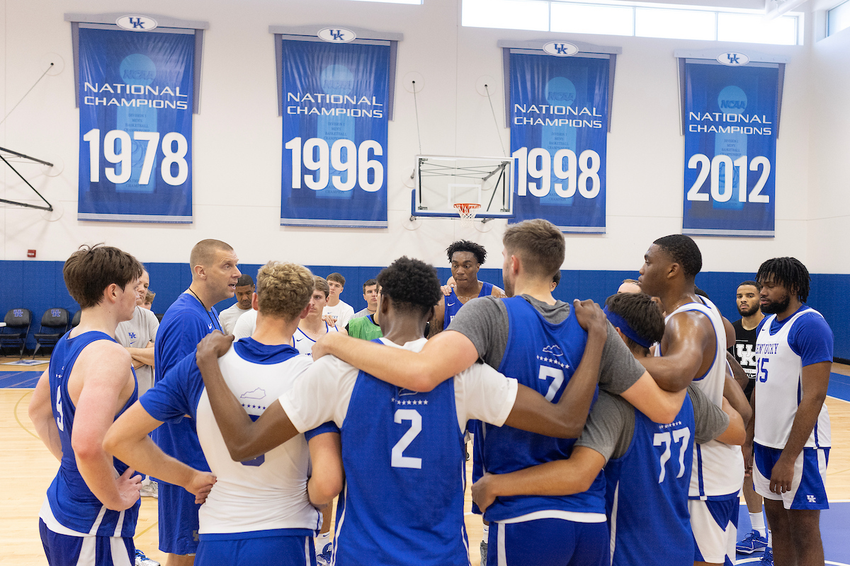 Men's Basketball Practice and Press Conference (June 25)