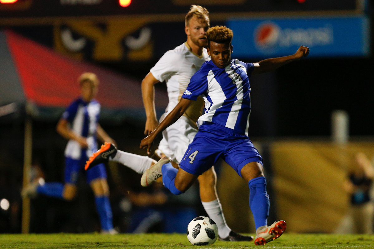 Daniel Evans.

Men's Soccer falls to Florida International 3-2.

Photo by Michael Reaves | UK Athletics