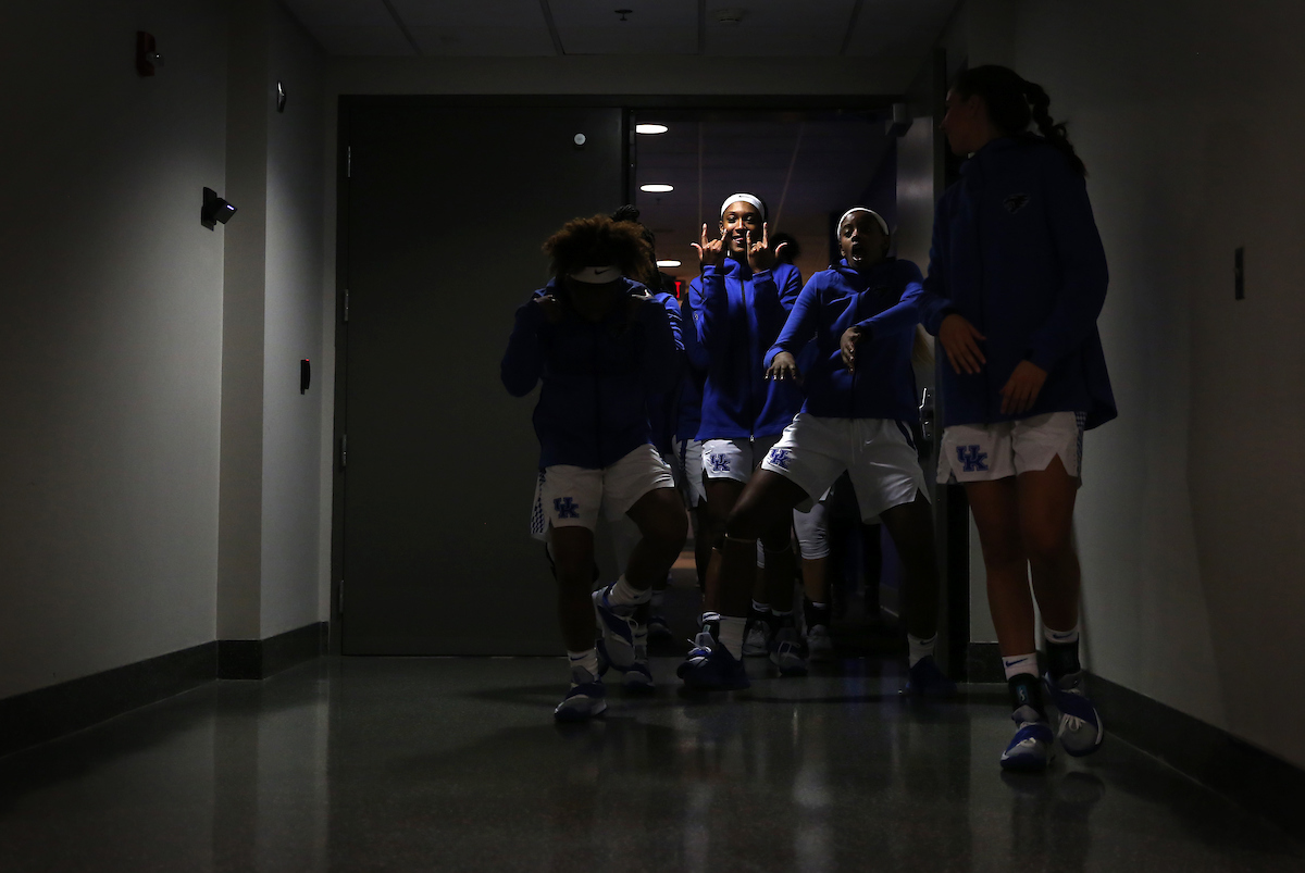 Tatyana Wyatt
The Women's Basketball team beat Lincoln Memorial University.
Photo by Britney Howard | UK Athletics
