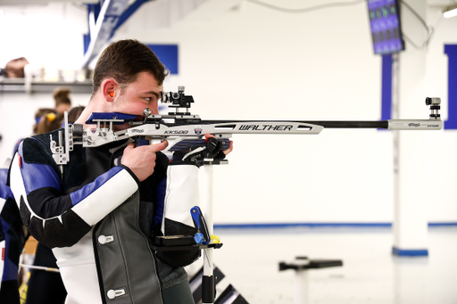 Mason Hamilton. 

Kentucky vs Morehead State rifle.

Photo by Eddie Justice | UK Athletics