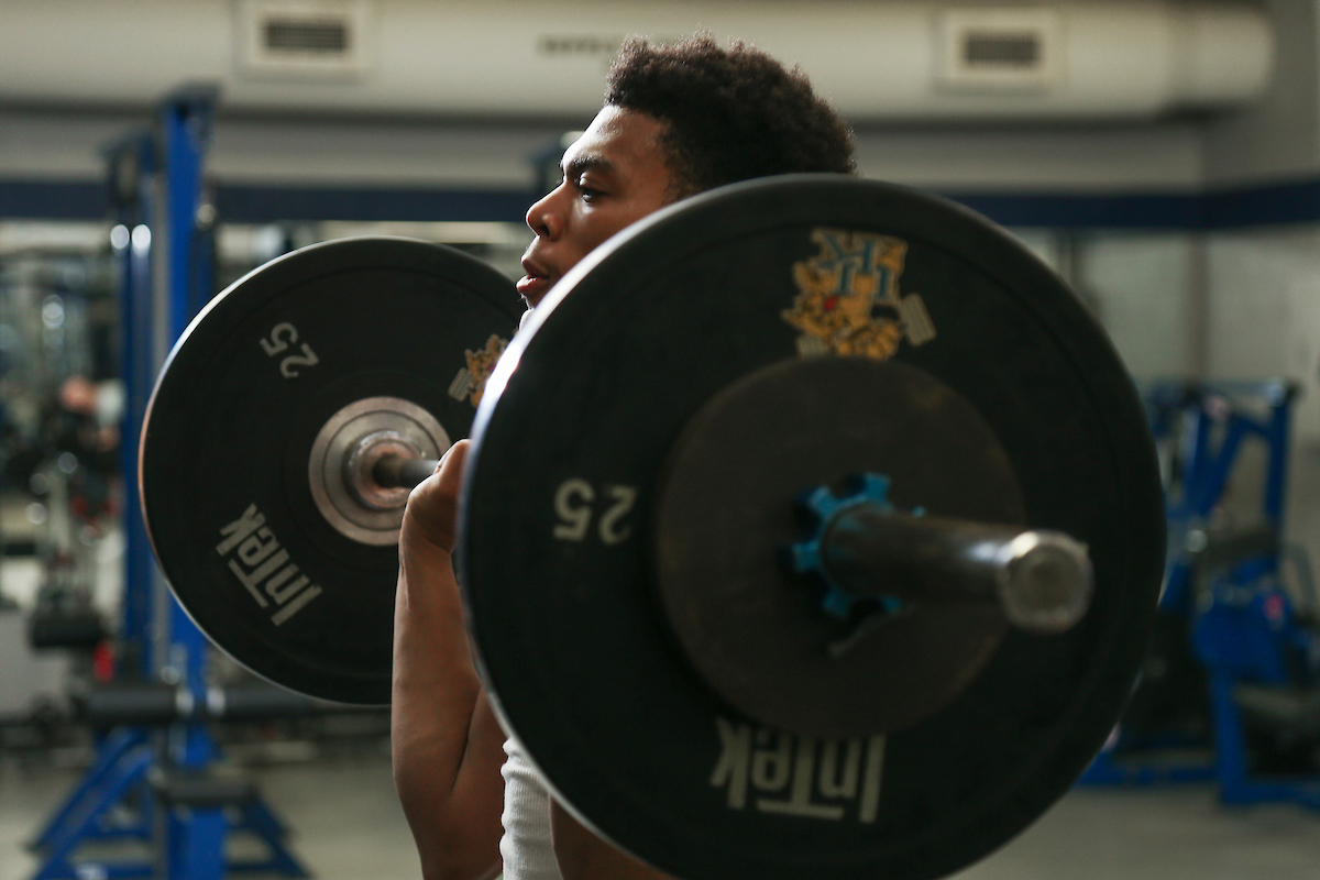 Quade Green.

Big Blue Caravan. Somerset, Ky. Somerset Kroger. June 21, 2018.

Photo by Chet White | UK Athletics