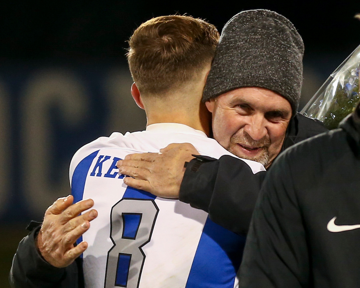 Marcel Meinzer.

Kentucky MSOC Recognizes 14 Seniors.

Photo by Grace Bradley | UK Athletics
