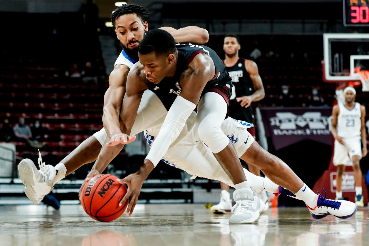 Davion Mintz. 

Kentucky beat Mississippi State 78-73 in Starkville.

Photo by Chet White | UK Athletics