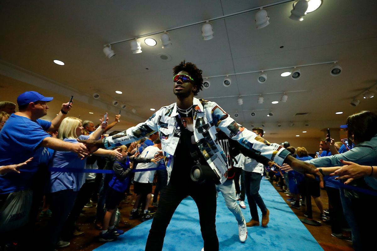 Kahlil Whitney.

2019 Big Blue Madness

Photo by Chet White | UK Athletics