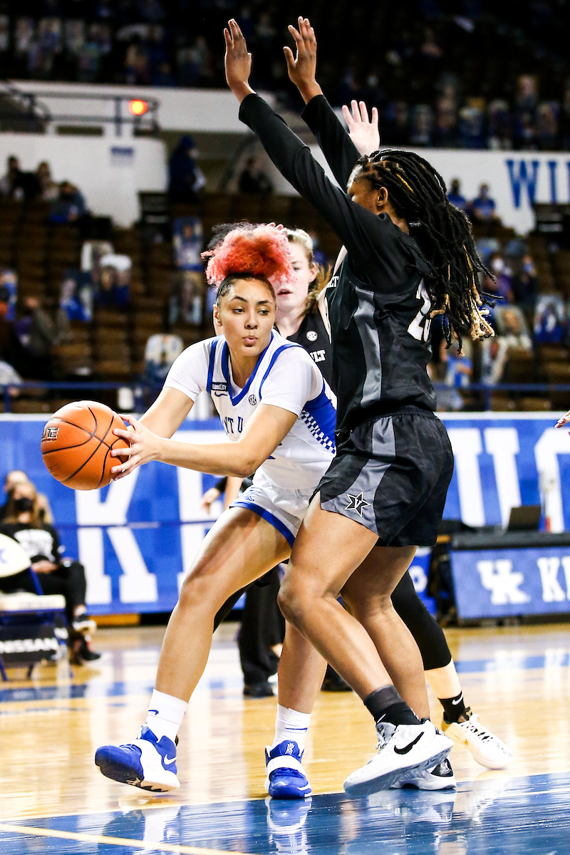 Treasure Hunt. 

Kentucky beat Vandy 80 - 73.

Photo by Eddie Justice | UK Athletics