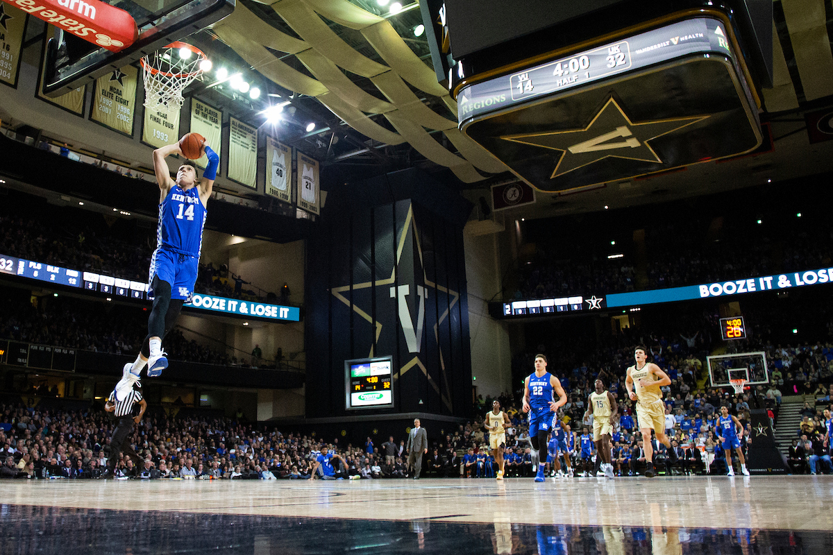 Tyler Herro.

Kentucky beat Vanderbilt 87-52 on Tuesday, January 29, 2019, at Memorial Gym in Nashville, TN.

Photo by Chet White| UK Athletics