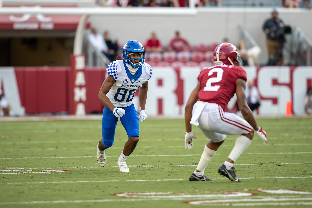 DeMarcus HarrisAlabama defeats Kentucky 63-3Photo By Brian Moriarty | UK Football