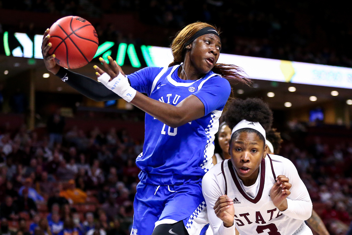 Rhyne Howard. 

Kentucky falls to Mississippi State 77-59.

Photo by Eddie Justice | UK Athletics