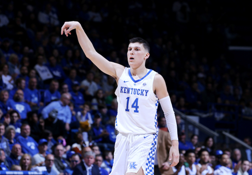 Tyler Herro

UK Men's Basketball beat Winthrop University 87-74 on Wednesday, November 21, 2018.

Photo by Britney Howard  | UK Athletics