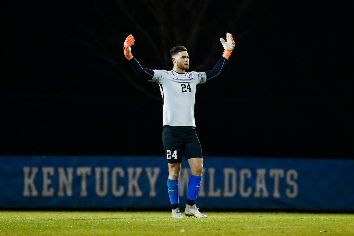 Enrique Facusse.

Men's soccer beat Lipscomb 2-1.

Photo by Chet White | UK Athletics