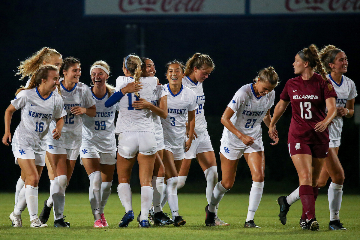 Kentucky beats Bellarmine 4 - 0.

Photo by Sarah Caputi | UK Athletics