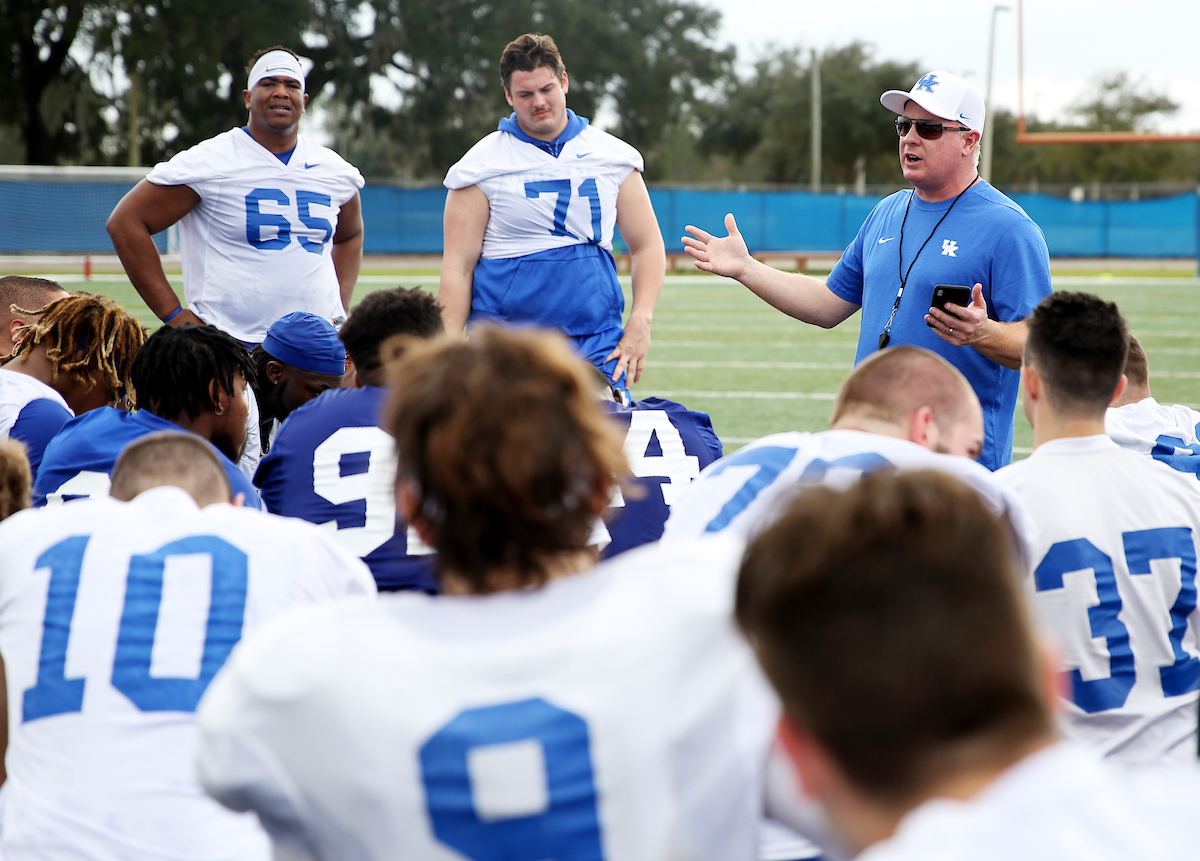Bowl Practice Day 3.

Photo by Britney Howard  | UK Athletics