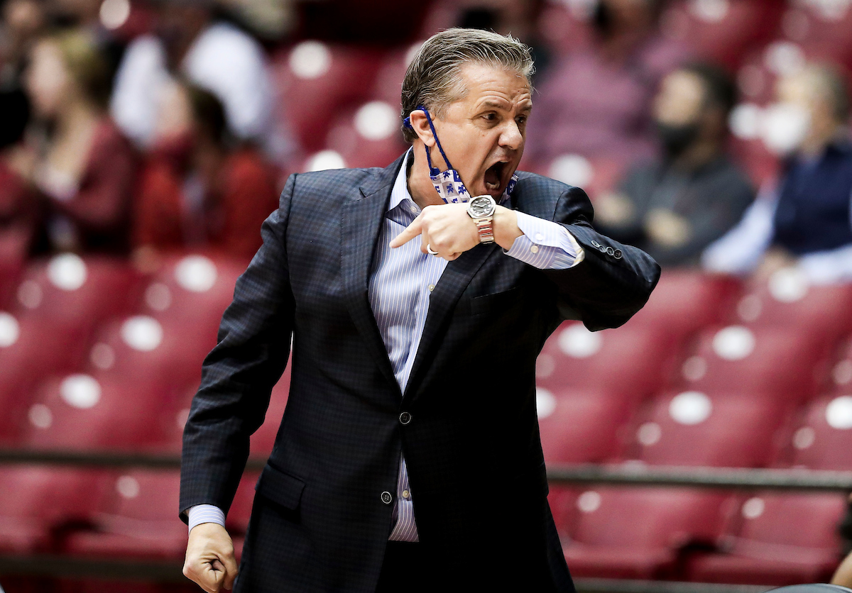 John Calipari.

Kentucky loses to Alabama, 70-59.

Photo by Chet White | UK Athletics
