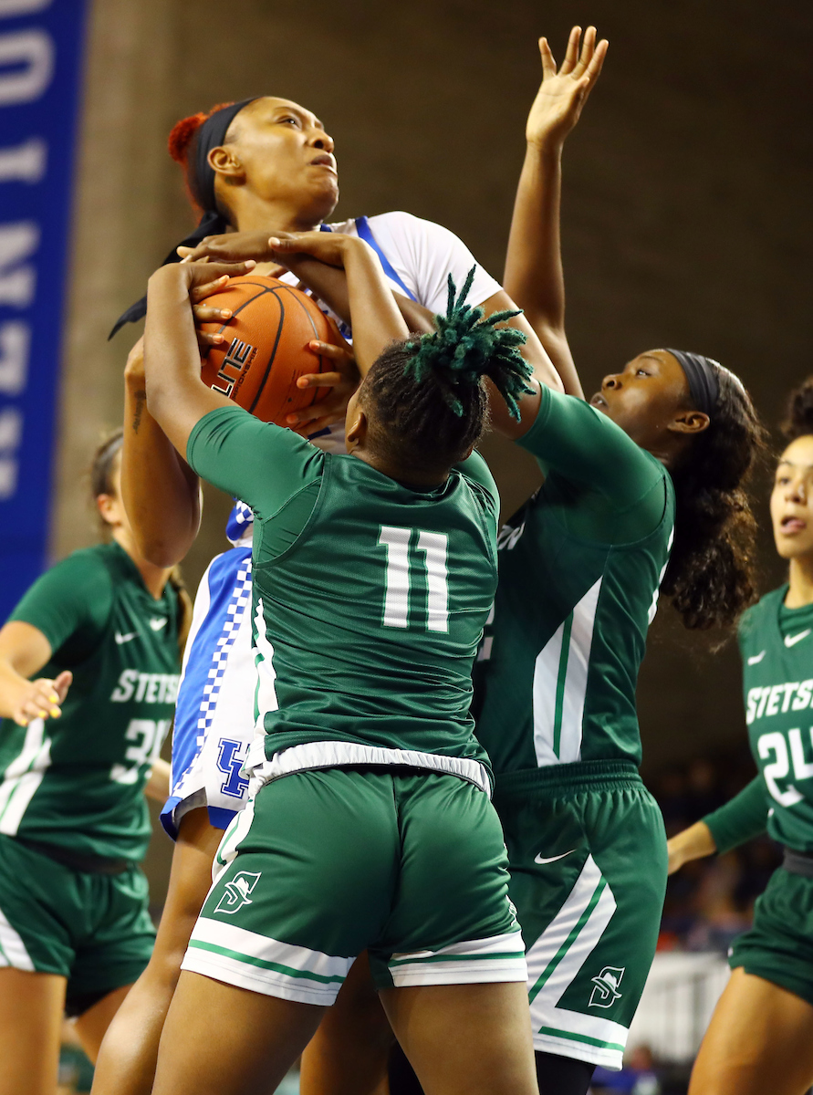 Tatyana Wyatt

Kentucky beats Stetson 67-48. 

Photo by Britney Howard | Staff