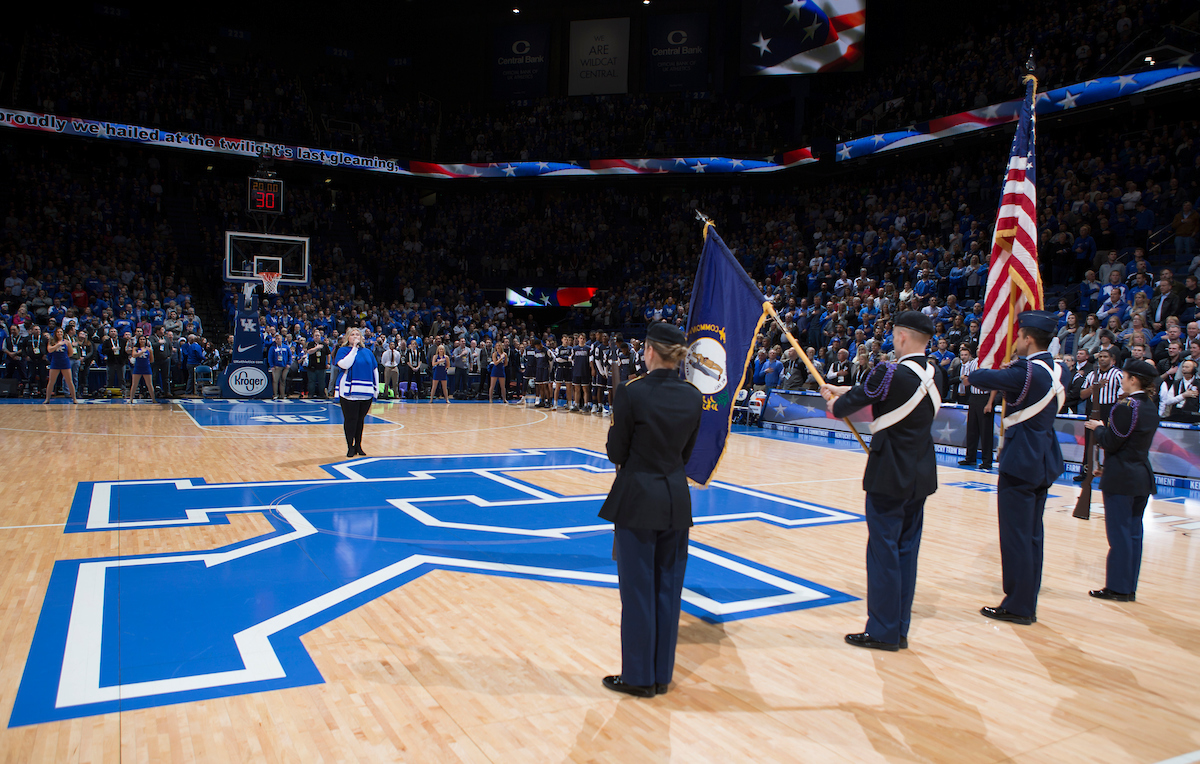 National Anthem

Kentucky beats Monmouth at Rupp Arena 90-44.


Photo By Barry Westerman | UK Athletics