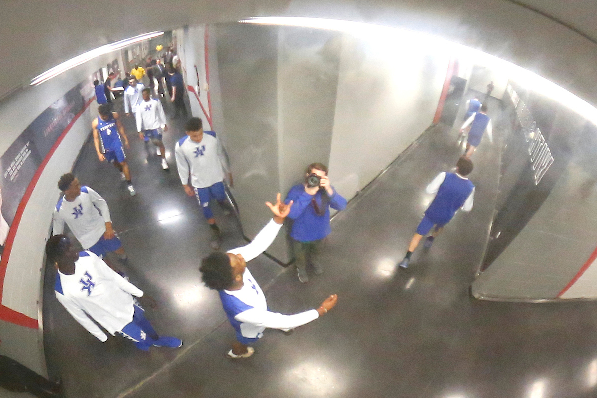 The University of Kentucky men?s basketball falls to South Carolina 76-68 on Wednesday, 
January 16th, 2018, at Colonial Life Arena in Columbia, SC.

Photo by Quinn Foster I UK Athletics