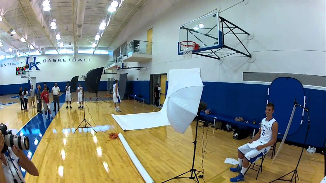 Kentucky Men's Basketball Photo Day -- Wiltjer Cam