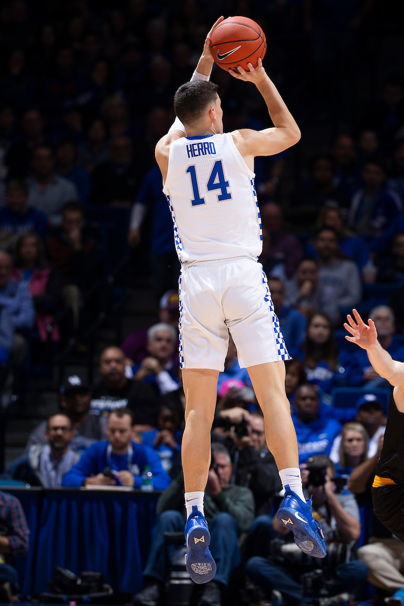 Tyler Herro.

UK men's basketball beat Winthrop University 87-74 on Wednesday, November 21, 2018.

Photo by Chet White | UK Athletics