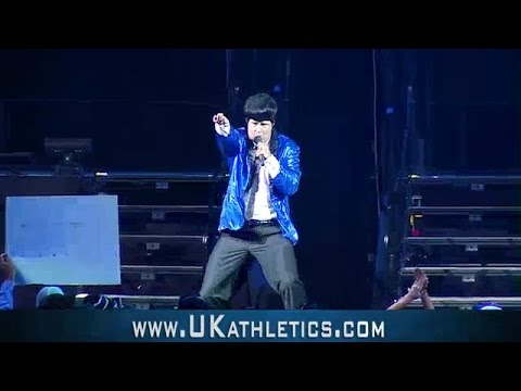 Kentucky Wildcats TV: Matthew Mitchell - Bruno Mars at Big Blue Madness 2014