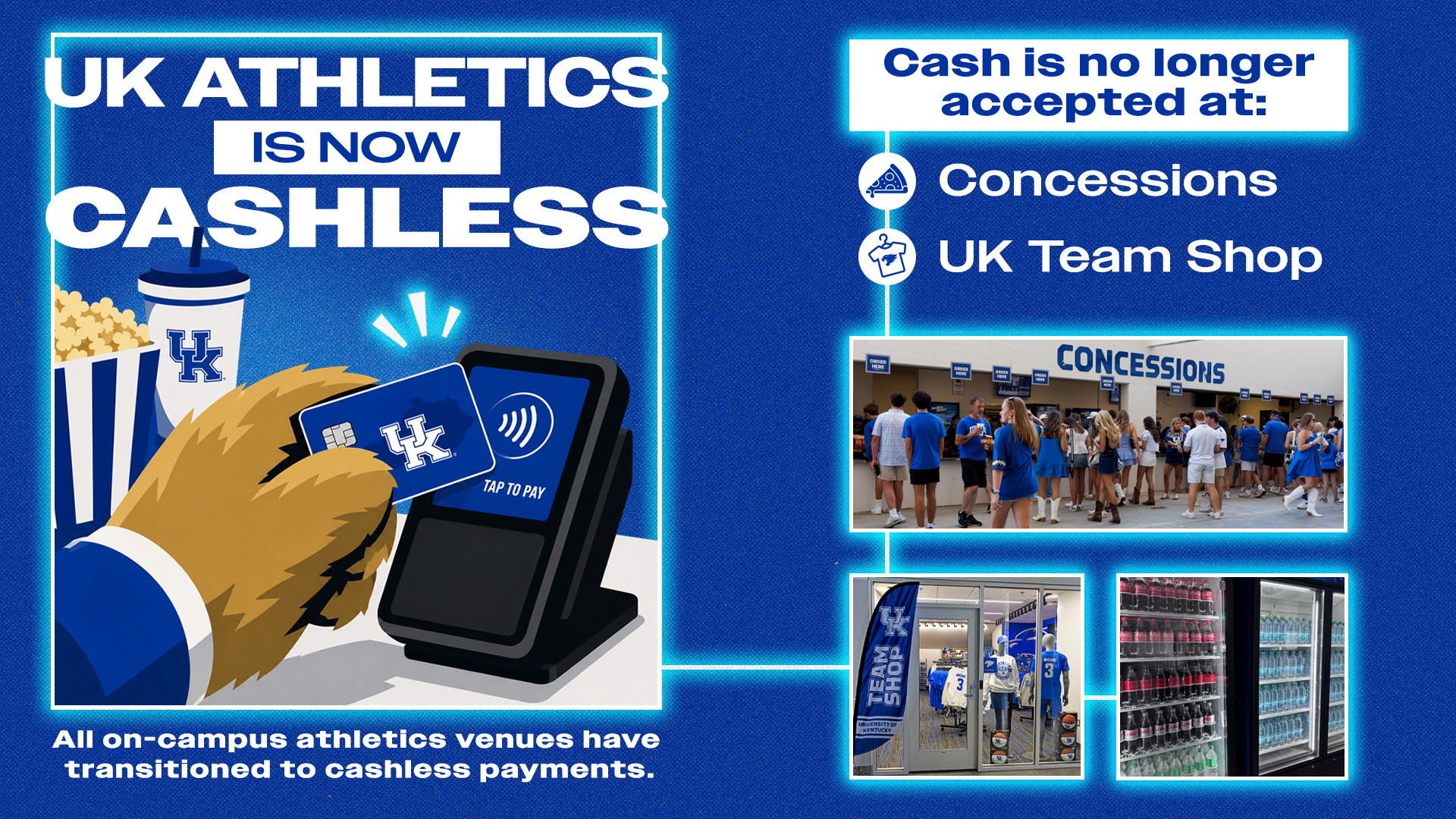 UK Athletics to Transition to Cashless Payments This Fall