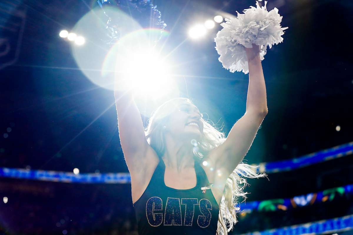 Dance Team. Marlee Scholten.

Kentucky loses to Tennessee 69-62.

Photos by Chet White | UK Athletics