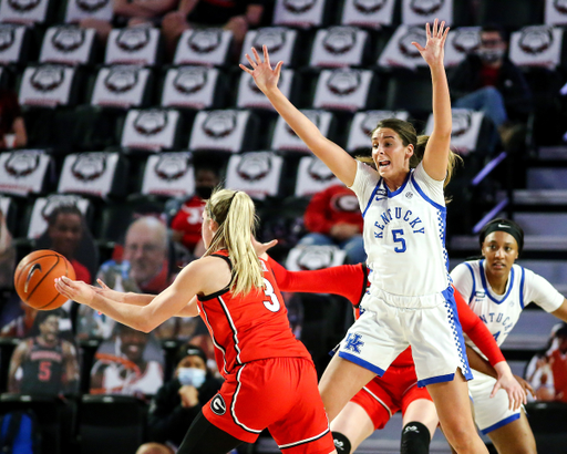 Blair Green. 

Kentucky beats Georgia 62-58.

Photo by Eddie Justice | UK Athletics