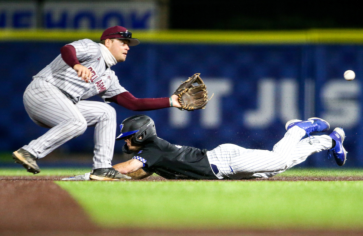 Cam Hill. 

Kentucky defeats Bellarmine 12-0. 

Photo by Eddie Justice | UK Athletics