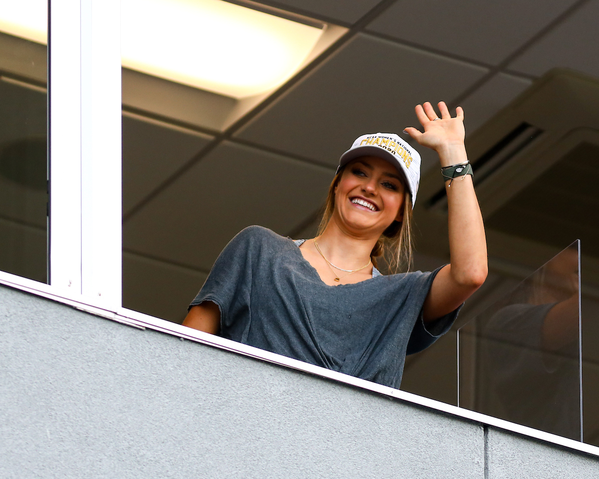 Madison Lilley. 

Kentucky beats EKU 7-6. 

Photo by Eddie Justice | UK Athletics
