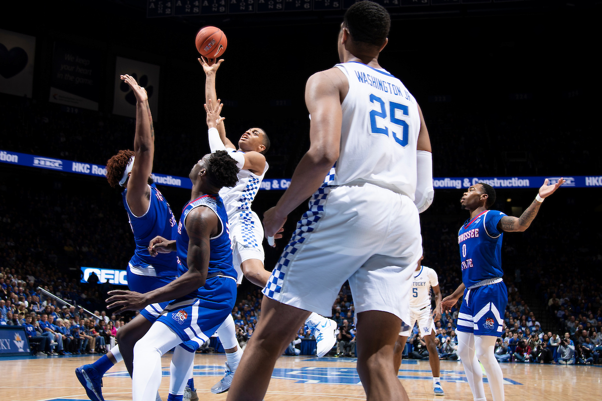 Keldon Johnson.

Kentucky beat Tennessee State 77-62.

Photo by Chet White | UK Athletics