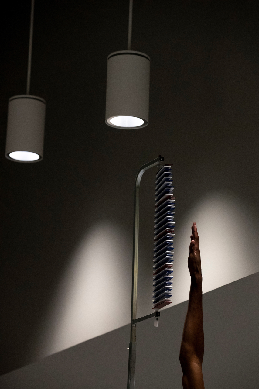 Daimion Collins.

The UK men's basketball team at the University of Kentucky Sports Medicine Research Institute. 

Photo by Chet White | UK Athletics