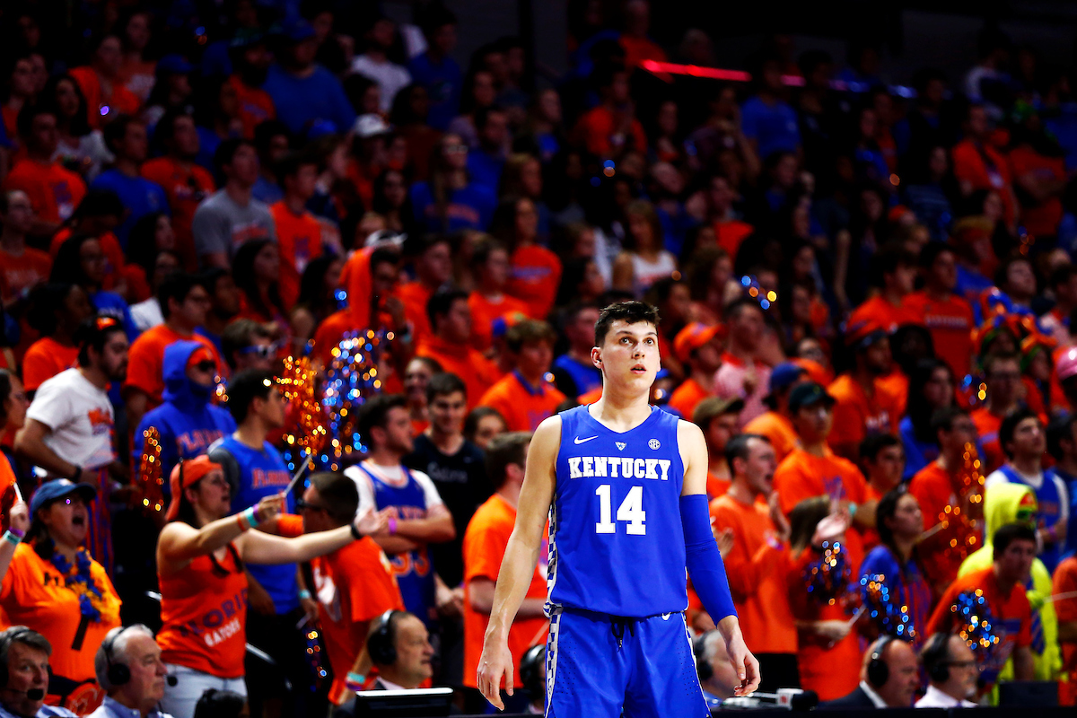 Tyler Herro.

Kentucky men's basketball beat Florida 65-54.

Photo by Quinn Foster | UK Athletics